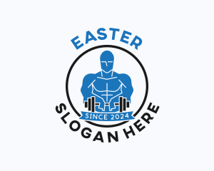 Bodybuilder Fitness Gym  Logo
