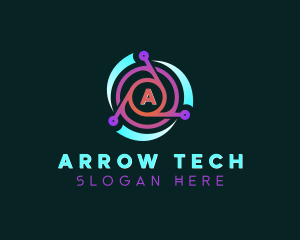 Artificial Intelligence Technology logo design