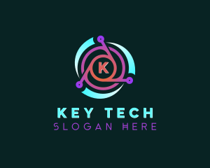 Artificial Intelligence Technology logo design