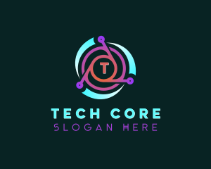 Artificial Intelligence Technology logo design