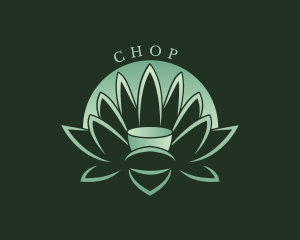 Meditation Lotus Flower Logo
