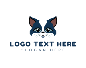 Cat - Pet Cat Veterinary logo design