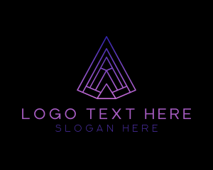 Creative - Architect Firm Pyramid logo design