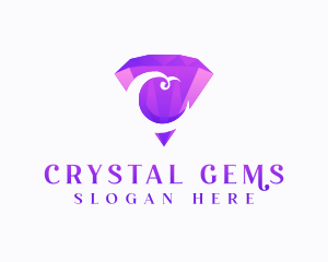 Diamond Jewelry Letter C logo design