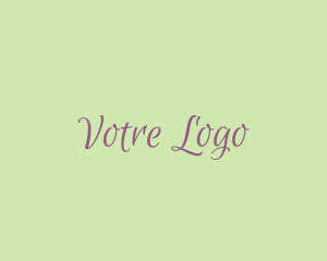 Script Feminine Business Logo