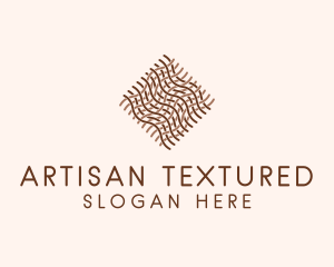 Textile Weaving Pattern logo design