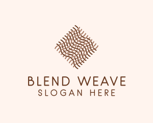 Textile Weaving Pattern logo design