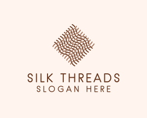 Weaving - Textile Weaving Pattern logo design