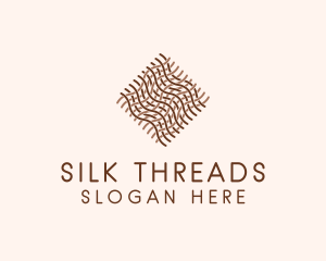 Textile Weaving Pattern logo design