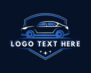 Car - Sedan Detailing Automotive logo design