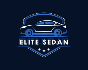 Sedan - Sedan Detailing Automotive logo design