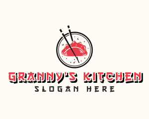 Dumpling Asian Restaurant  logo design