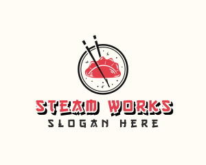 Dumpling Asian Restaurant  logo design