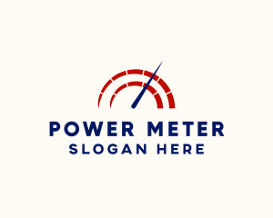 Meter - Engine Speed Meter logo design