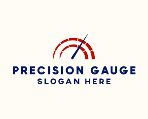 Gauge - Engine Speed Meter logo design