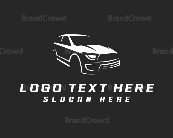 SUV Vehicle Transportation Logo