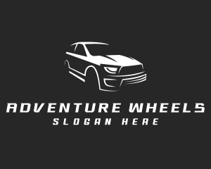 4wd - SUV Vehicle Transportation logo design