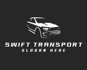 SUV Vehicle Transportation logo design