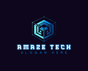 Technology AI Cube  Logo