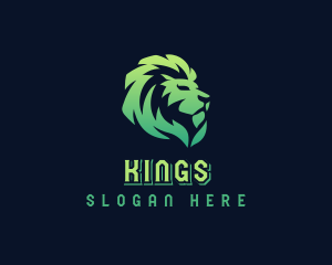 Lion King Gaming logo design