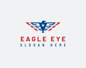 Eagle Patriot Wings logo design