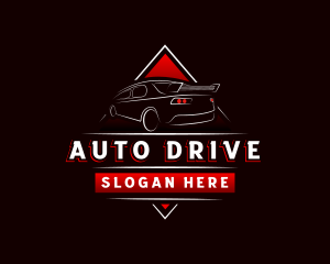 Vehicle - Car Driving Vehicle logo design