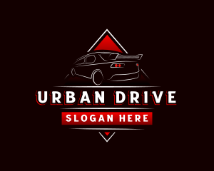 Car Driving Vehicle logo design