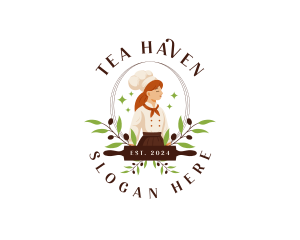 Olive Leaf Baker logo design