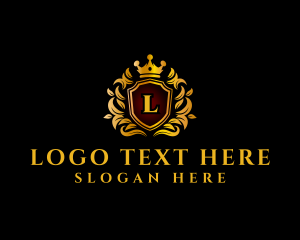 Letter Jl - Premium Shield Crown logo design