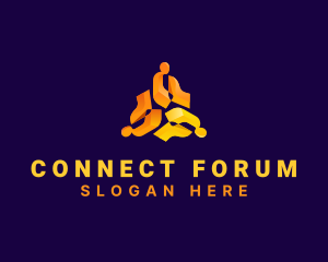 Forum - Community People Association logo design