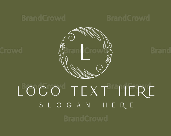 Elegant Floral Beauty Logo