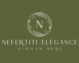 Elegant Floral Beauty logo design