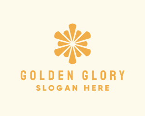 Glory - Elegant Sun Burst logo design