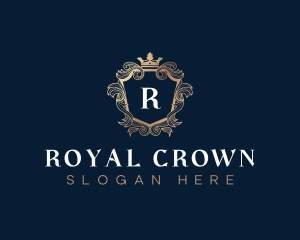 Royal Vintage Crest logo design