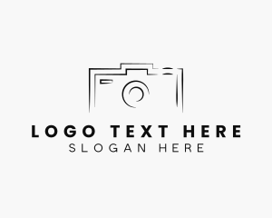 Photographer - Camera Video Studio logo design