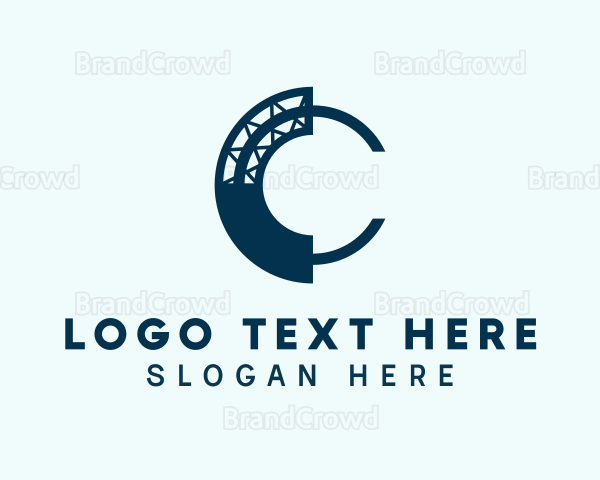 Industrial Contractor Letter C Logo