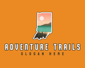 Indiana Dunes Tourism logo design