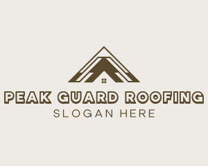 Construction Roof Builder logo design