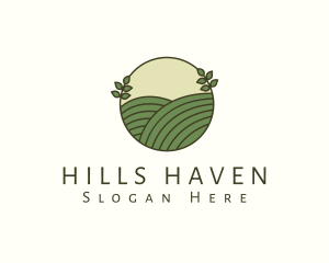 Countryside Farm Hill logo design