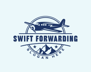 Mountain Plane Pilot logo design