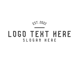 Professional - Retro Minimalist Business logo design