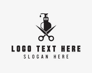 Shears - Barbershop Haircut Grooming logo design