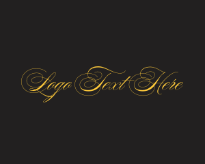 Name - Elegant Calligraphy Studio logo design