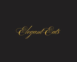 Elegant Calligraphy Studio logo design