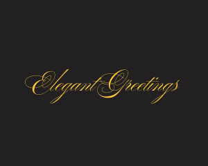 Elegant Calligraphy Studio logo design