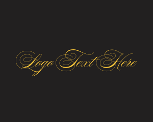 Elegant Calligraphy Studio Logo