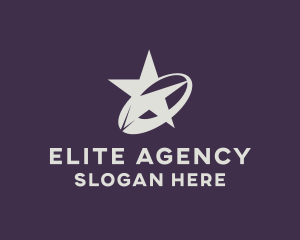 Star Swoosh Agency logo design