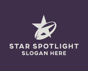 Star Swoosh Agency logo design