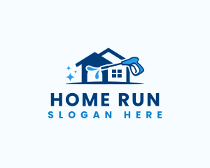 Home Pressure Wash logo design