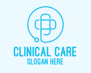 Blue Medical Health Care  logo design